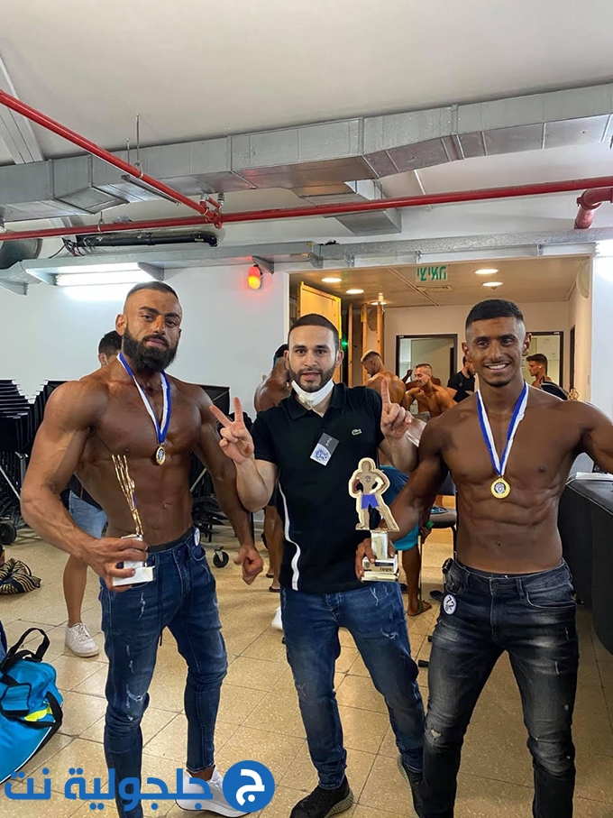 انجاز مشرف لثلاثة مشاركين من نادي جلجولية لكمال الاجسام في بطولة  2020